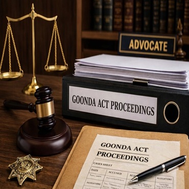 GOONDA ACT PROCEEDINGS